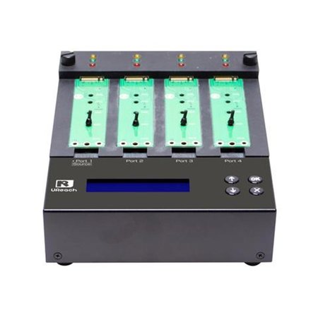 U-REACH U-Reach NV-BMS4 Slim Version M.2 NVMe Duplicator & Sanitizer 1-3 NV-BMS4